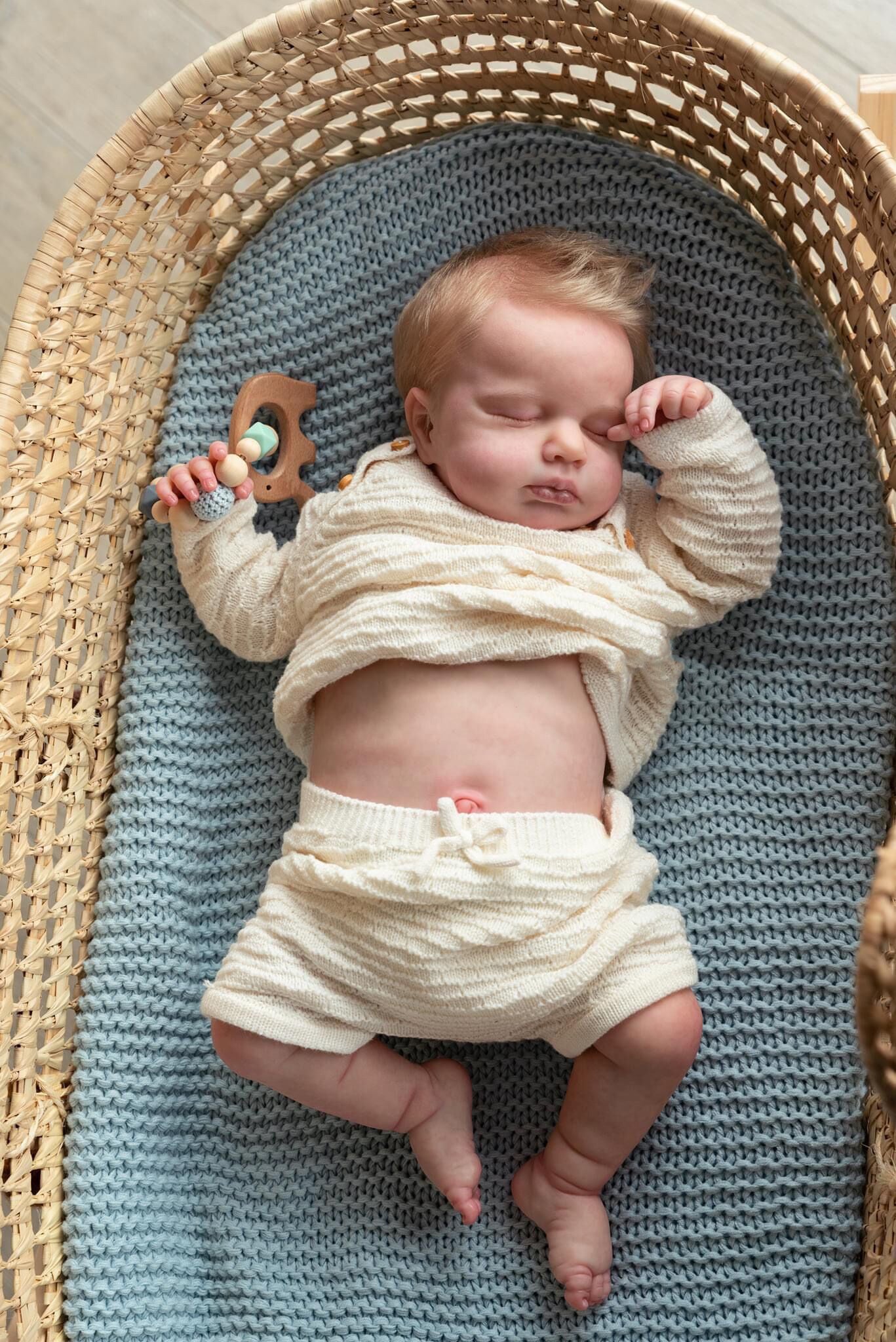 NOA🌻,Lifelike Reborn Baby Doll(48cm)