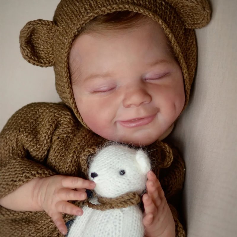 Devin👶🏻🐻, Lifelike Reborn Baby Doll (49cm)